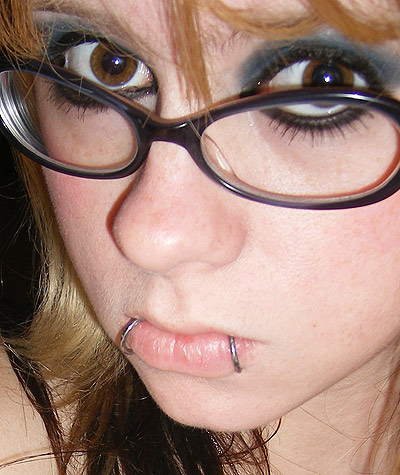 Whoo look at me I have piercings!